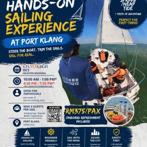 Discover Sailing - 3 Hours Fun Sailing at Port Klang