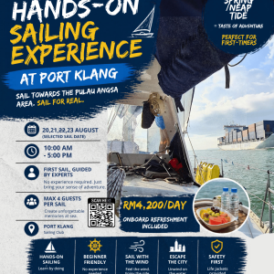 Day Sail Hands-on Sailing Experience | Bedarr Boatique Port Klang